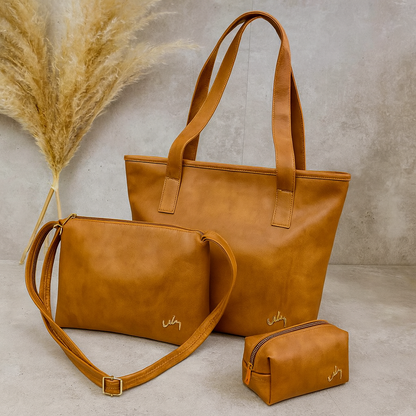 "Set de Bolsos 3 en 1 – Versatilidad que Te Acompaña" 👜