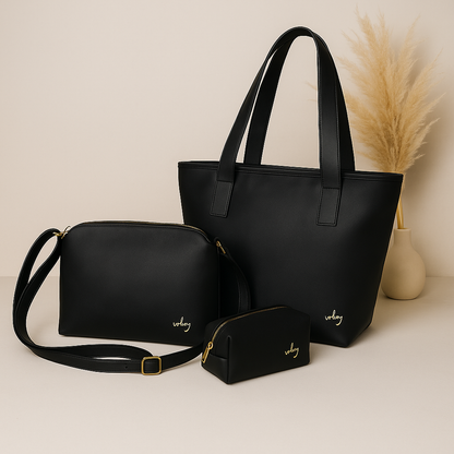 "Set de Bolsos 3 en 1 – Versatilidad que Te Acompaña" 👜