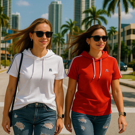 Nueva Camiseta Con Capucha + Reloj 🎁